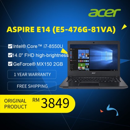 Acer Aspire E14 E5 476g 81va Steel Gray 14 Full Hd Intel Core I7