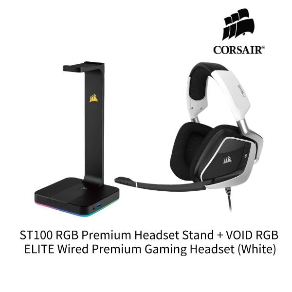 پایه هدست کورسیر ST100 RGB Premium | کارما آی تی