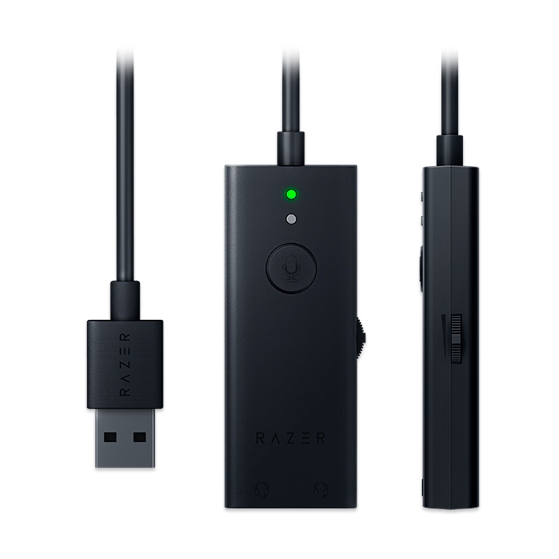 Razer USB Audio Enhancer optimizer desktop laptop USB interface to 3